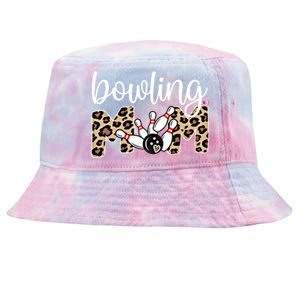 Bowling Mom Of A Bowling Player Mother Bowler Mama Gift Tie-Dyed Bucket Hat