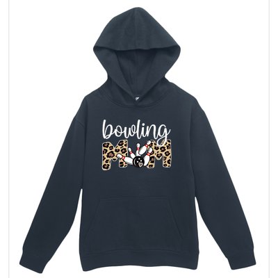 Bowling Mom Of A Bowling Player Mother Bowler Mama Gift Urban Pullover Hoodie