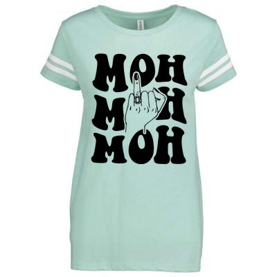 Boho Maid Of Honorbachelorette Party Enza Ladies Jersey Football T-Shirt