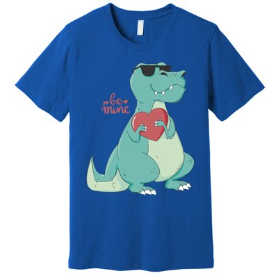 Be Mine Outfit With Cool Dinosaur Gift Premium T-Shirt