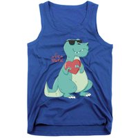 Be Mine Outfit With Cool Dinosaur Gift Tank Top