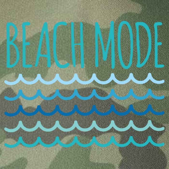 Beach Mode Ocean Wave Legacy Tie Dye Trucker Hat