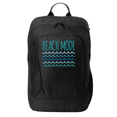 Beach Mode Ocean Wave City Backpack