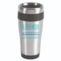 Beach Mode Ocean Wave 16oz Travel Tumbler