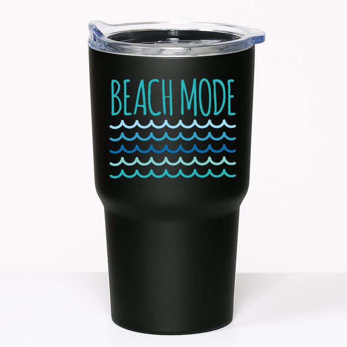 Beach Mode Ocean Wave Tumbler