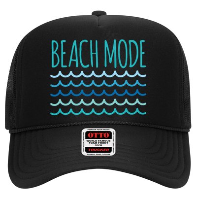 Beach Mode Ocean Wave Trucker Hat