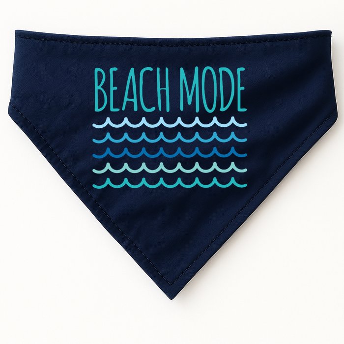 Beach Mode Ocean Wave USA-Made Doggie Bandana