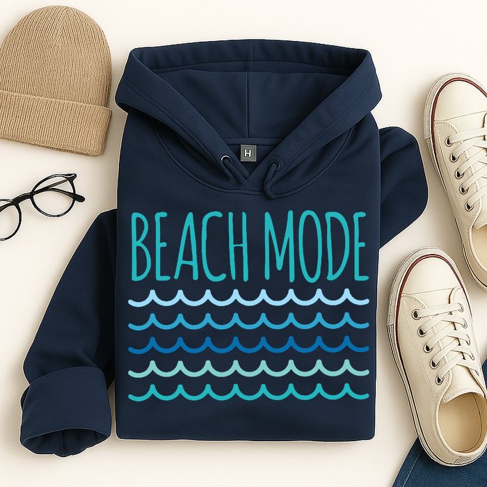 Beach Mode Ocean Wave Hoodie