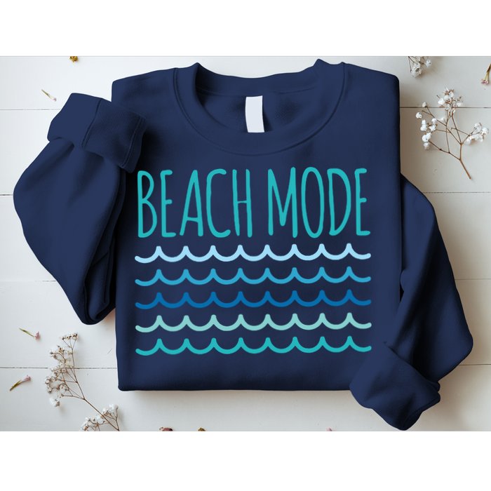 Beach Mode Ocean Wave Sweatshirt