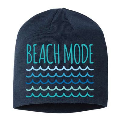 Beach Mode Ocean Wave Sustainable Beanie