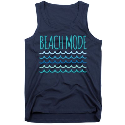 Beach Mode Ocean Wave Tank Top