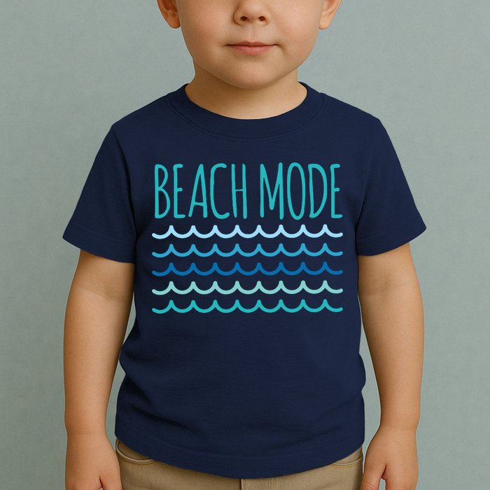 Beach Mode Ocean Wave Toddler T-Shirt