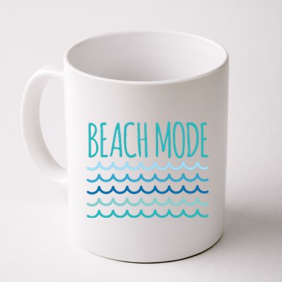 Beach Mode Ocean Wave Coffee Mug