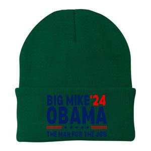 Big Mike Obama 2024 The Man For The Job Knit Cap Winter Beanie