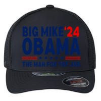 Big Mike Obama 2024 The Man For The Job Flexfit Unipanel Trucker Cap