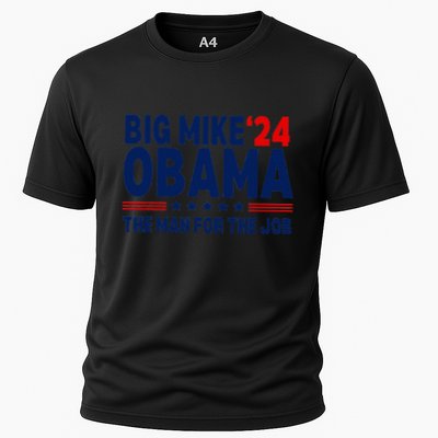 Big Mike Obama 2024 The Man For The Job Performance Shirt
