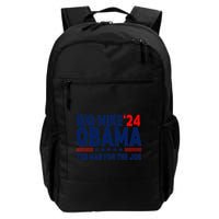 Big Mike Obama 2024 The Man For The Job Backpack