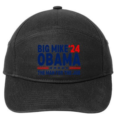 Big Mike Obama 2024 The Man For The Job 7-Panel Snapback Hat