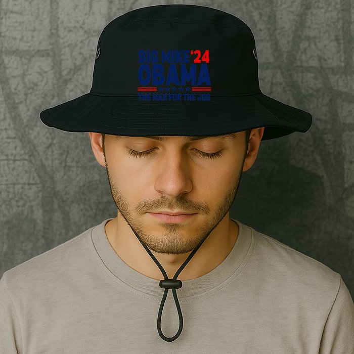 Big Mike Obama 2024 The Man For The Job Bucket Hat