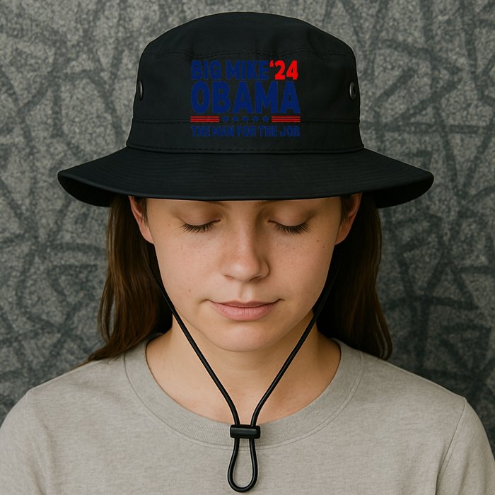 Big Mike Obama 2024 The Man For The Job Bucket Hat