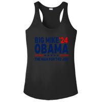 Big Mike Obama 2024 The Man For The Job Ladies PosiCharge Competitor Racerback Tank