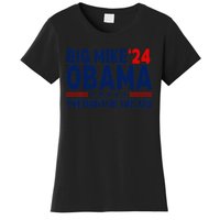 Big Mike Obama 2024 The Man For The Job Women's T-Shirt