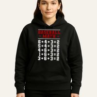 Baseball Math Operation Double Play Mathematician Hoodie