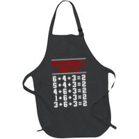 Baseball Math Operation Double Play Mathematician Apron