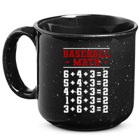 Baseball Math Operation Double Play Mathematician 15oz Campfire Ceramic Mug