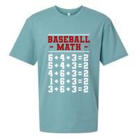 Baseball Math Operation Double Play Mathematician Sueded Cloud Jersey T-Shirt