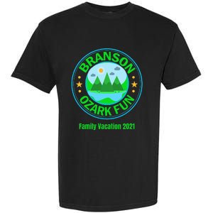 Branson Missouri Ozark Fun Family Vacation 20241 Garment-Dyed Heavyweight T-Shirt