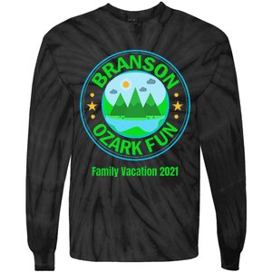 Branson Missouri Ozark Fun Family Vacation 20241 Tie-Dye Long Sleeve Shirt