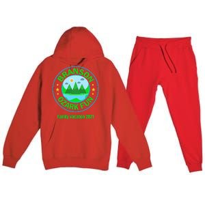 Branson Missouri Ozark Fun Family Vacation 20241 Premium Hooded Sweatsuit Set