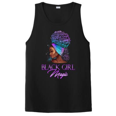 Black Magic Pride Proud Excellence Natural Hair Gift PosiCharge Competitor Tank