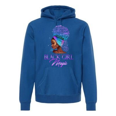 Black Magic Pride Proud Excellence Natural Hair Gift Premium Hoodie