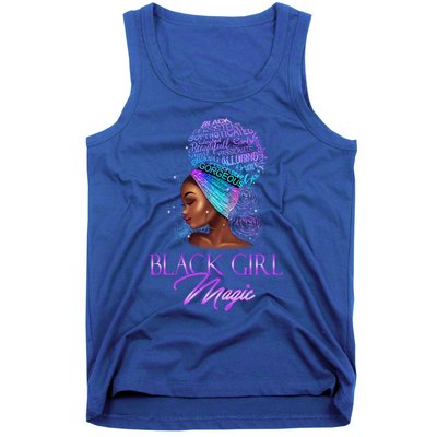 Black Magic Pride Proud Excellence Natural Hair Gift Tank Top