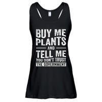 Buy Me Plants And Tell Me You Dont Trust The Government Ladies Essential Flowy Tank