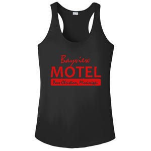 Bayview Motel Pass Christian Mississippi Ladies PosiCharge Competitor Racerback Tank