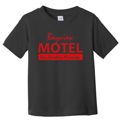 Bayview Motel Pass Christian Mississippi Toddler T-Shirt