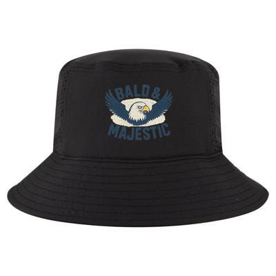 Bald & Majestic - Perfect Gift for Dads Cool Comfort Performance Bucket Hat