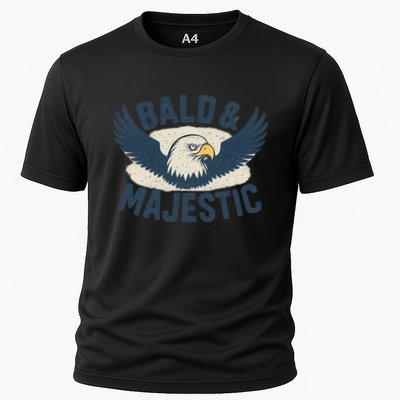 Bald & Majestic - Perfect Gift for Dads Performance Shirt