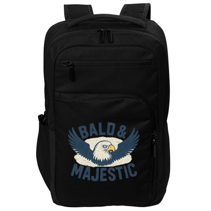 Bald & Majestic - Perfect Gift for Dads Impact Tech Backpack