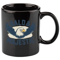 Bald & Majestic - Perfect Gift for Dads 11oz C Handle Ceramic Mug