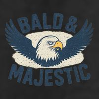 Bald & Majestic - Perfect Gift for Dads 11oz C Handle Ceramic Mug