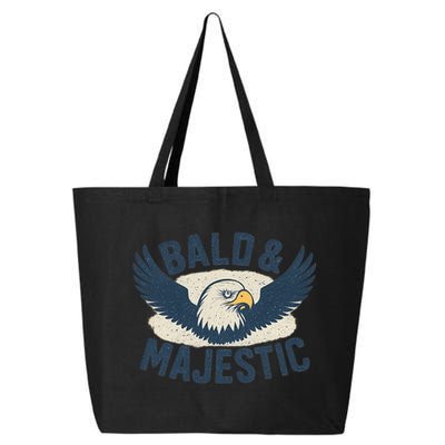 Bald & Majestic - Perfect Gift for Dads 25L Jumbo Tote