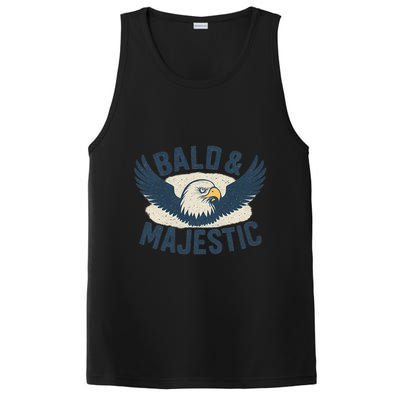 Bald & Majestic - Perfect Gift for Dads PosiCharge Competitor Tank