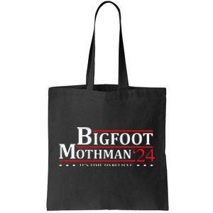 Bigfoot Mothman President 2024 Election Campaign Tote Bag