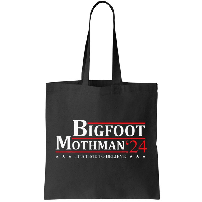 Bigfoot Mothman President 2024 Election Campaign Tote Bag