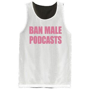 Ban Male Podcasts Mesh Reversible Basketball Jersey Tank