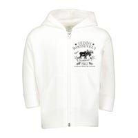 Bull Moose Party Vintage Teddy Roosevelt Campaign Political Toddler Zip Fleece Hoodie